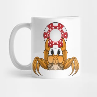 Crab Poker Poker chips Mug